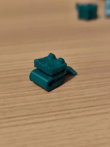 Croc Clip - Kẹp nhựa in 3D hình cá sấu (Phiên bản 3mm & 5mm) - Image 2