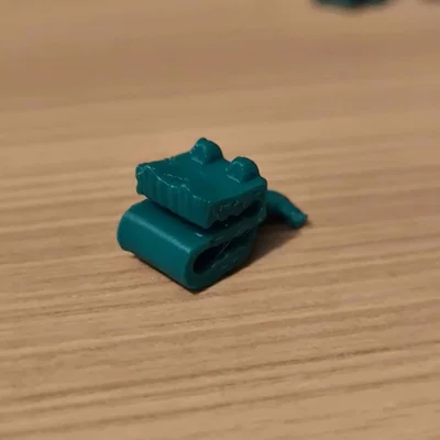 Croc Clip - Kẹp nhựa in 3D hình cá sấu (Phiên bản 3mm & 5mm)