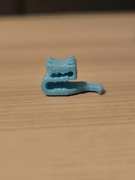 Croc Clip - Kẹp nhựa in 3D hình cá sấu (Phiên bản 3mm & 5mm) - Image 4