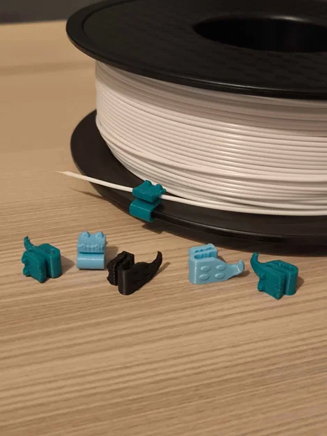 Croc Clip - Kẹp nhựa in 3D hình cá sấu (Phiên bản 3mm & 5mm) - Image 6