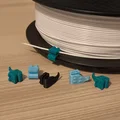 Croc Clip - Kẹp nhựa in 3D hình cá sấu (Phiên bản 3mm & 5mm) - Thumbnail 6