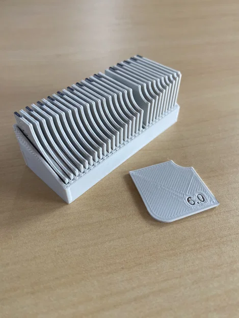 Thước đo bán kính Radius Gauge Convex Concave 2 trong 1 - Image 1