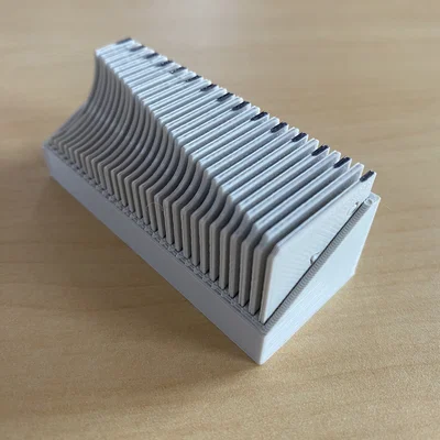 Thước đo bán kính Radius Gauge Convex Concave 2 trong 1