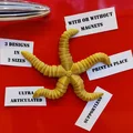 Ultra Articulated Starfish - Sao biển siêu cử động - Thumbnail 1