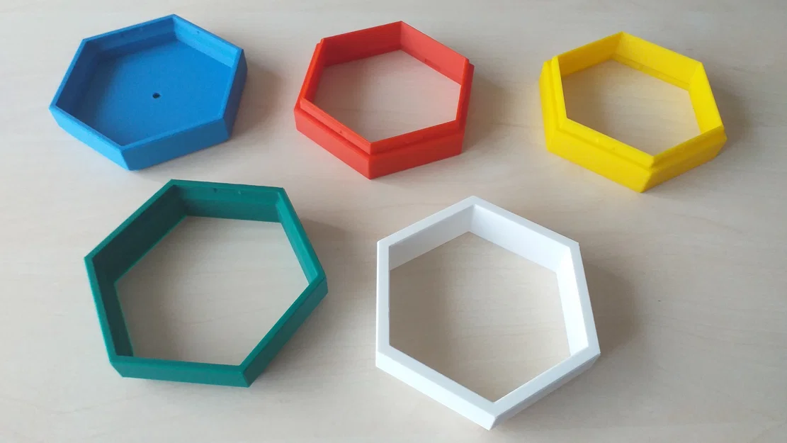 Chậu cây lắp ghép dạng module lục giác - Image 2