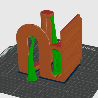 Giá treo giấy vệ sinh 3D kèm kệ để điện thoại tiện lợi