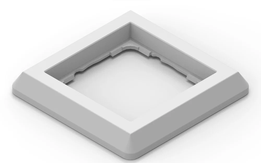 Khung đơn 1-Compartment cho GIRA System 55 Standard - Image 2