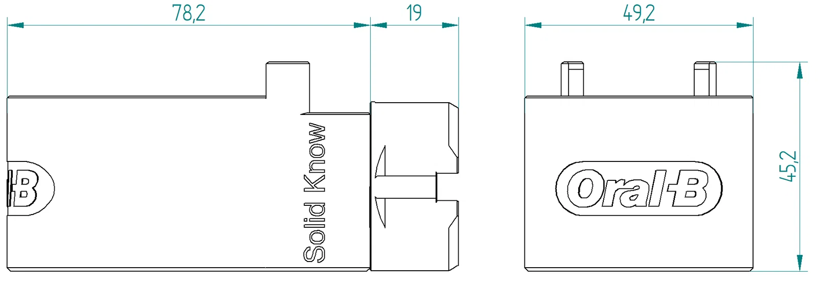 Giá đỡ bàn chải Oral-B cho ổ cắm Schuko - Image 2
