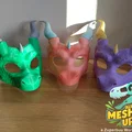 Mặt nạ hóa trang rồng phương Tây (Western Dragon Masquerade Mask) - Thumbnail 1