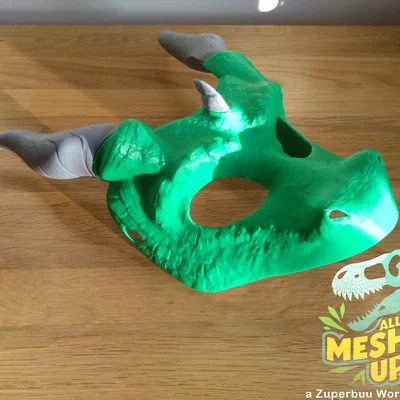 Mặt nạ hóa trang rồng phương Tây (Western Dragon Masquerade Mask)