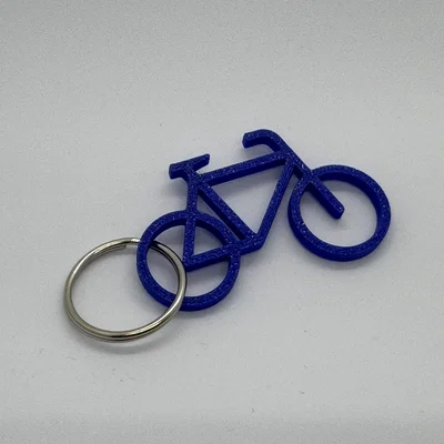 Móc khóa hình xe đạp bằng in 3D độc đáo và nhỏ gọn
