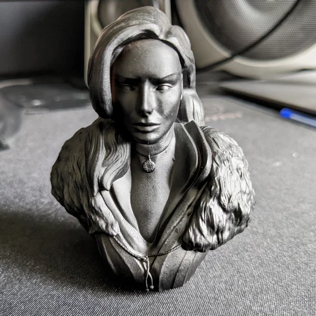 Mô hình tượng bán thân Yennefer de Vengerberg - The Witcher 3 - Image 5