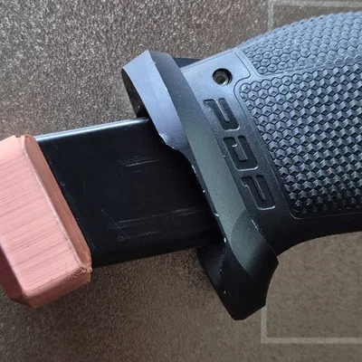 Đế Magazine 18 Viên Tương Thích Walther PDP PRO/ Q5 Magwell