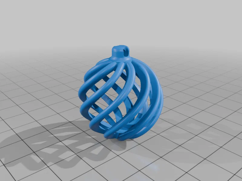 Bông tai quả cầu Giáng sinh - Mẫu in 3D phụ kiện thời trang độc đáo - Image 4