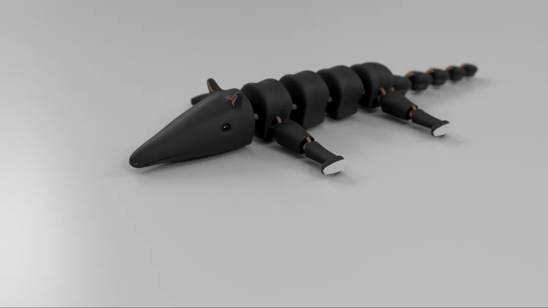 Mô hình thú ăn kiến (Articulated Anteater) in 3D linh hoạt, không cần support - Image 3