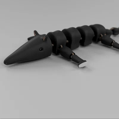 Mô hình thú ăn kiến (Articulated Anteater) in 3D linh hoạt, không cần support