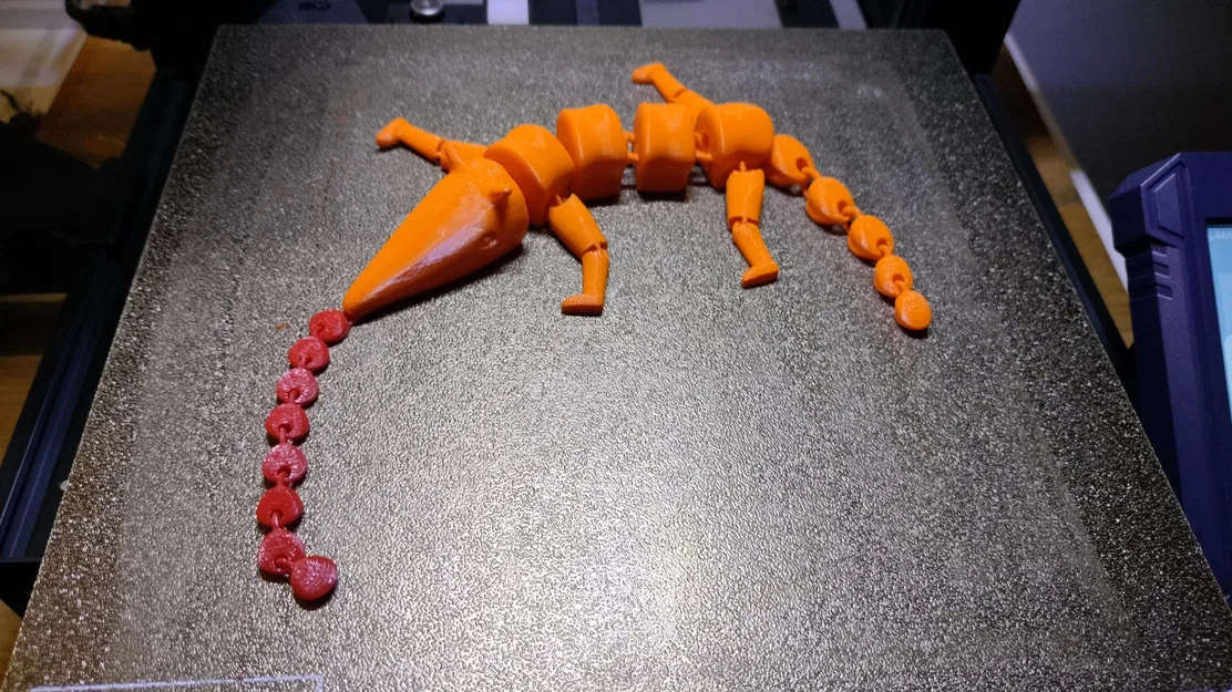 Mô hình thú ăn kiến (Articulated Anteater) in 3D linh hoạt, không cần support - Image 5