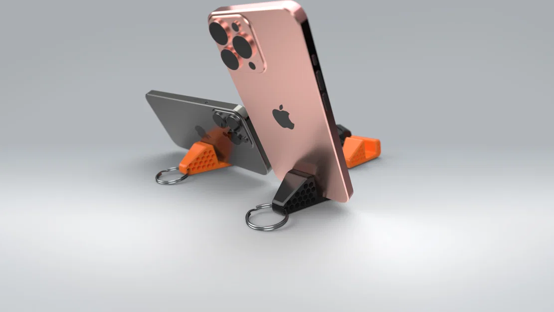 Keychain Phone Stand - Giá đỡ điện thoại dạng móc khóa nhỏ gọn - Image 4