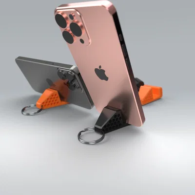 Keychain Phone Stand - Giá đỡ điện thoại dạng móc khóa nhỏ gọn
