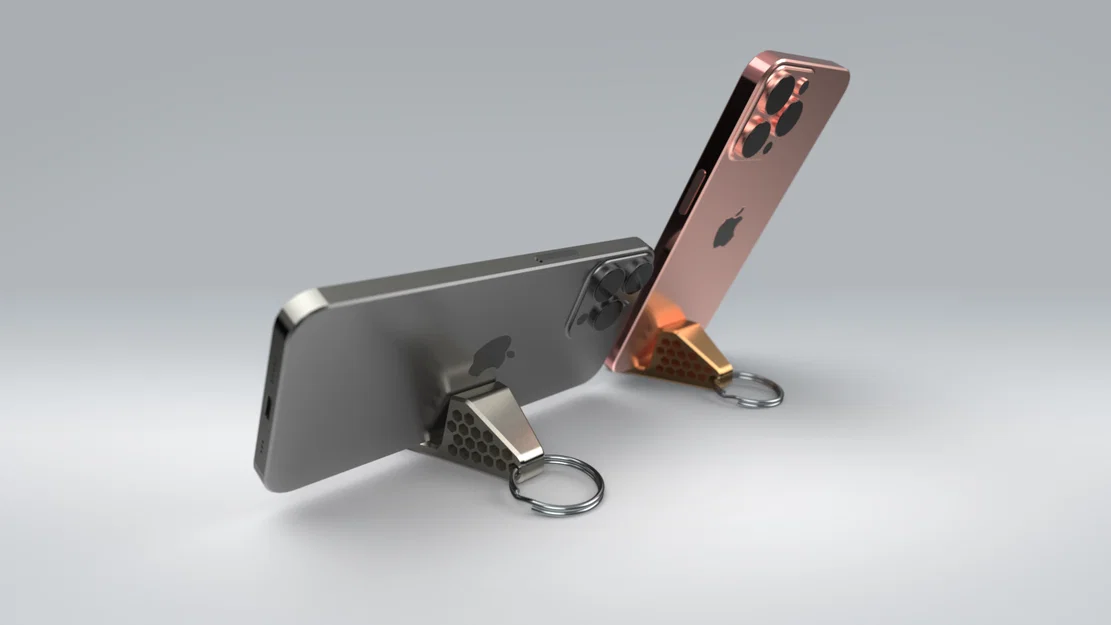 Keychain Phone Stand - Giá đỡ điện thoại dạng móc khóa nhỏ gọn - Image 5