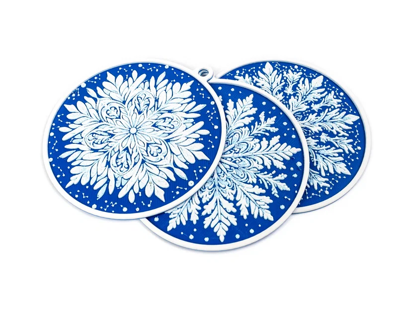 Snowflake Ornaments - Đồ trang trí bông tuyết tinh xảo - Image 1