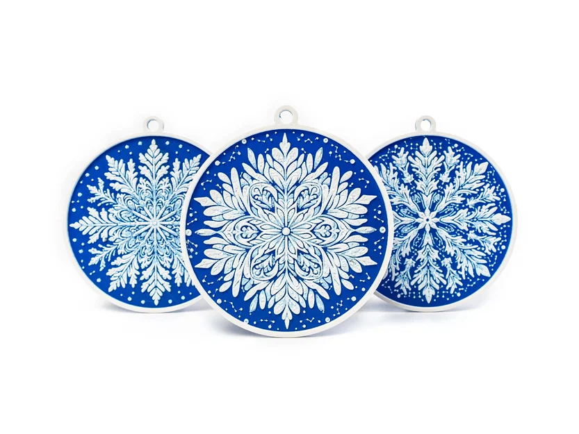 Snowflake Ornaments - Đồ trang trí bông tuyết tinh xảo - Image 2