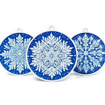 Snowflake Ornaments - Đồ trang trí bông tuyết tinh xảo