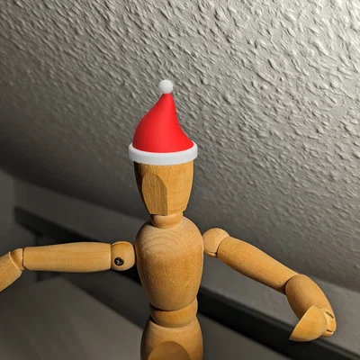 Mũ ông già Noel cho mô hình người gỗ IKEA GESTALTA