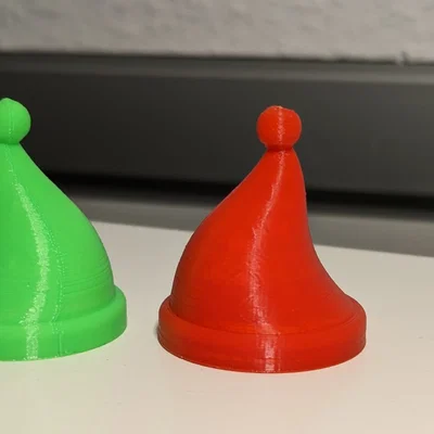 Mũ ông già Noel cho mô hình người gỗ IKEA GESTALTA