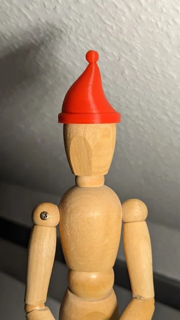 Mũ ông già Noel cho mô hình người gỗ IKEA GESTALTA - Image 4