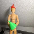 Mũ ông già Noel cho mô hình người gỗ IKEA GESTALTA - Thumbnail 5