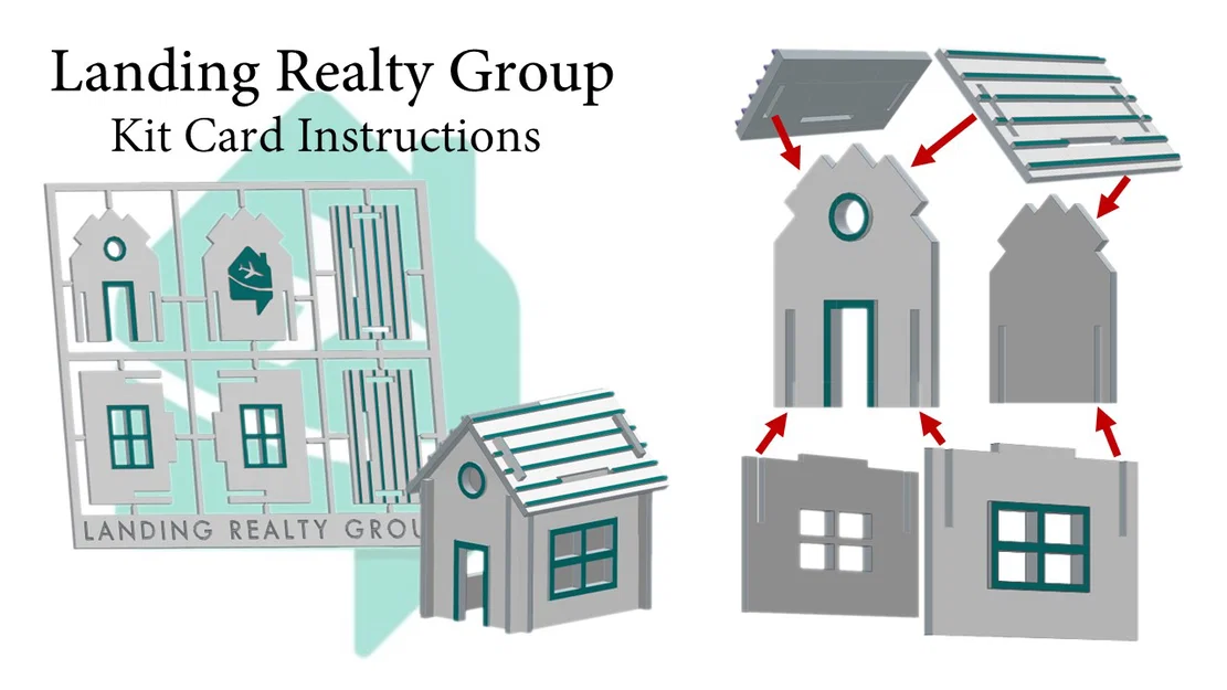 Mô hình House Kit Card làm quà tặng - Image 2