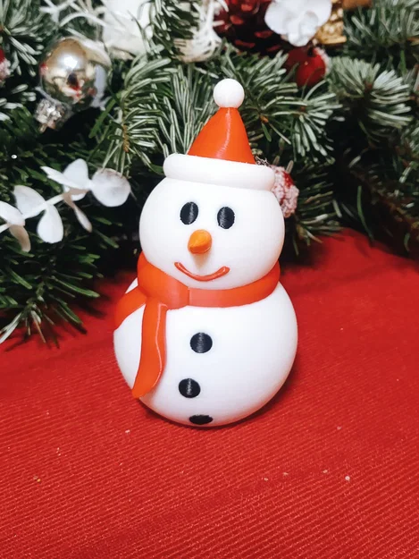 Mô hình Người Tuyết (Snowman) trang trí Giáng sinh - Image 1