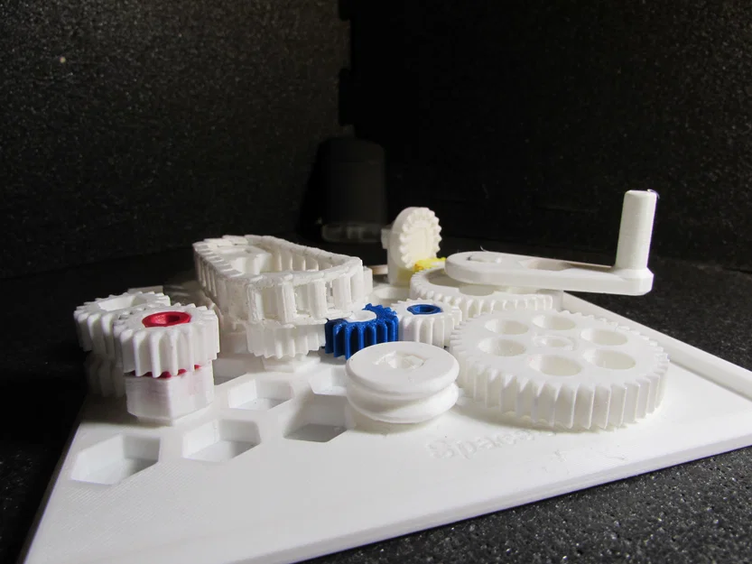 Interactive Gear Board – Đồ chơi lắp ráp cơ khí chuyển động không giới hạn - Image 8