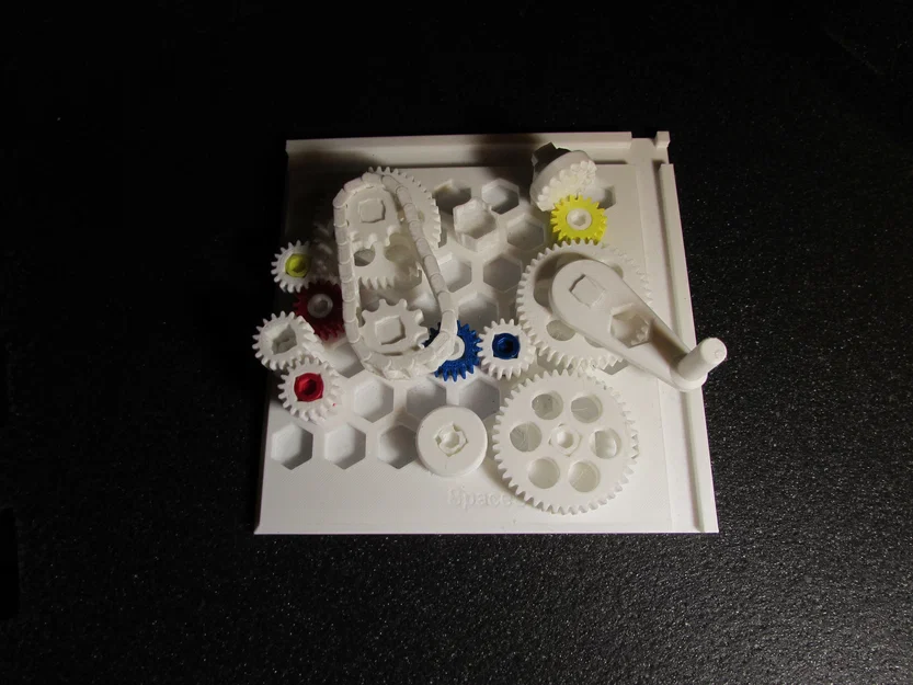 Interactive Gear Board – Đồ chơi lắp ráp cơ khí chuyển động không giới hạn - Image 9