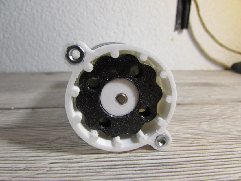 Hộp số Cycloid cho motor DC 775 - Image 2