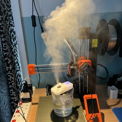 Tự chế máy phun sương siêu âm tiết kiệm với in 3D