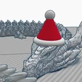 Mô hình rồng Giáng sinh cử động (Articulated Winter Dragon) cho in 3D - Thumbnail 2