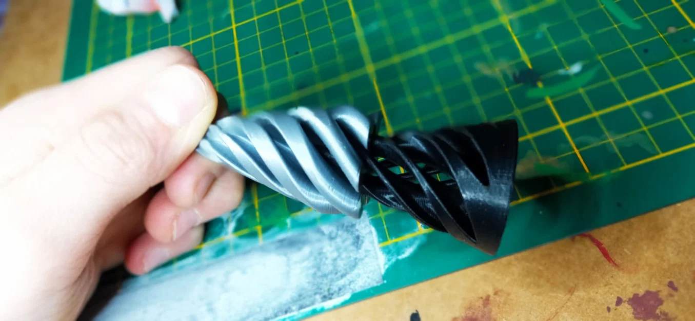 Đồ chơi Fidget 6 cạnh dạng nón xoắn - Mô hình in 3D giải trí - Image 2