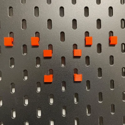 Kẹp giữ dây cáp cho bảng treo Ikea Skadis