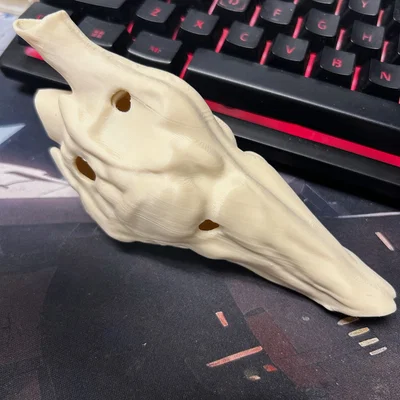 Mô hình buồng cộng hưởng âm thanh khủng long Velociraptor in 3D