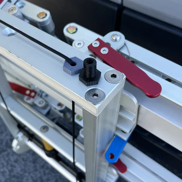 Bu-lông rỗng ren 1/2"-13 cho giá treo xe đạp 1up - Image 1