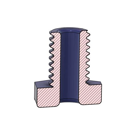 Bu-lông rỗng ren 1/2"-13 cho giá treo xe đạp 1up - Image 5