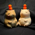 Mô hình Capybara với những quả cam xoay - Thumbnail 4