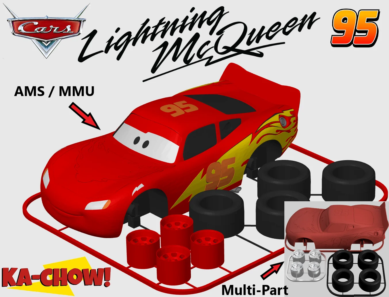 Mô hình Kit Card Lightning McQueen… 1