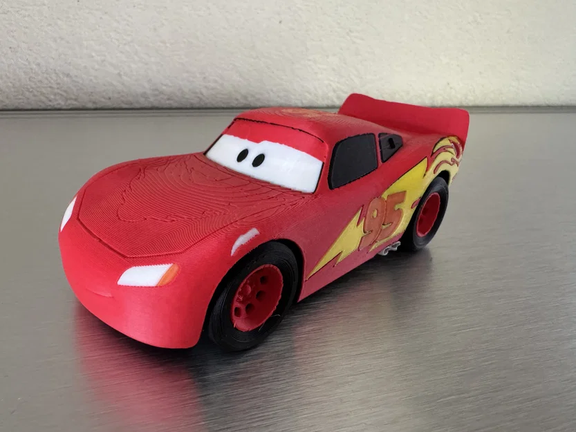 Mô hình Kit Card Lightning McQueen (Phim Cars của Disney Pixar) - Image 2