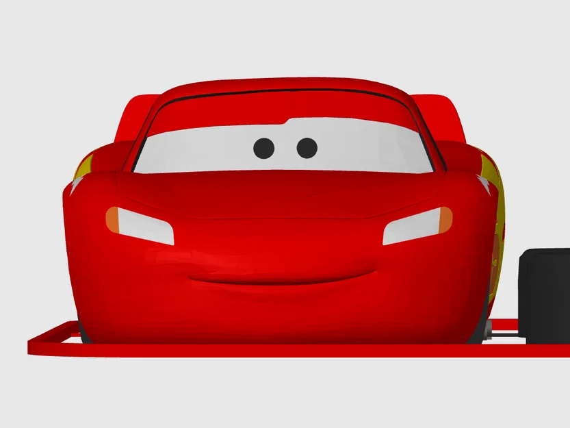 Mô hình Kit Card Lightning McQueen (Phim Cars của Disney Pixar) - Image 5