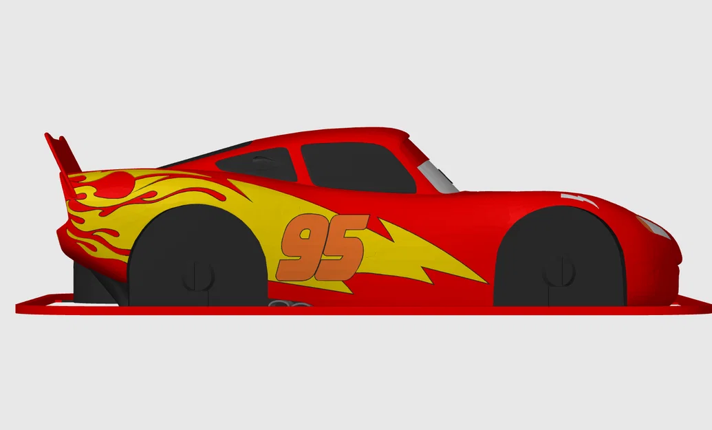 Mô hình Kit Card Lightning McQueen (Phim Cars của Disney Pixar) - Image 6