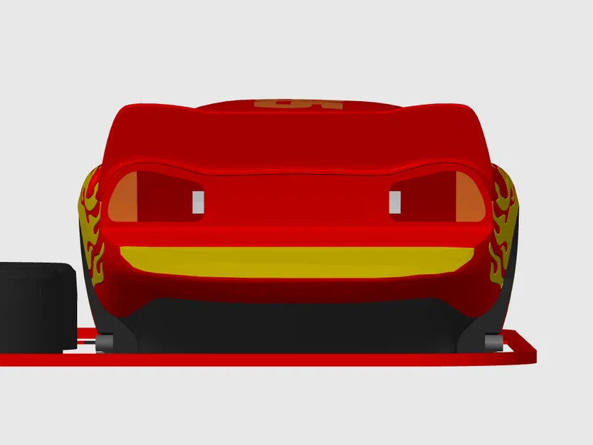 Mô hình Kit Card Lightning McQueen (Phim Cars của Disney Pixar) - Image 7
