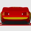 Mô hình Kit Card Lightning McQueen (Phim Cars của Disney Pixar) - Thumbnail 7